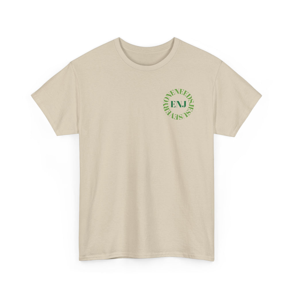 Every One Needs Jesus Cotton Tee - Casual Faith Shirt, Unisex Graphic Tee, Religious Gift, Everyday Wear, Church Attire