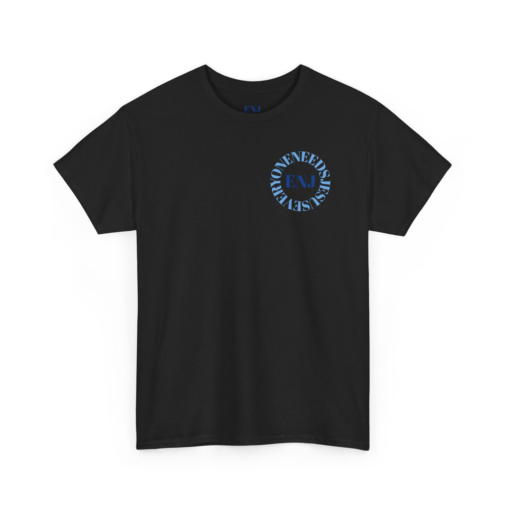 Unisex Cotton Tee, Faith-Inspired Shirt, Christian Apparel, Religious Gift, Everyone Needs Jesus Tee, Casual Everyday Wear