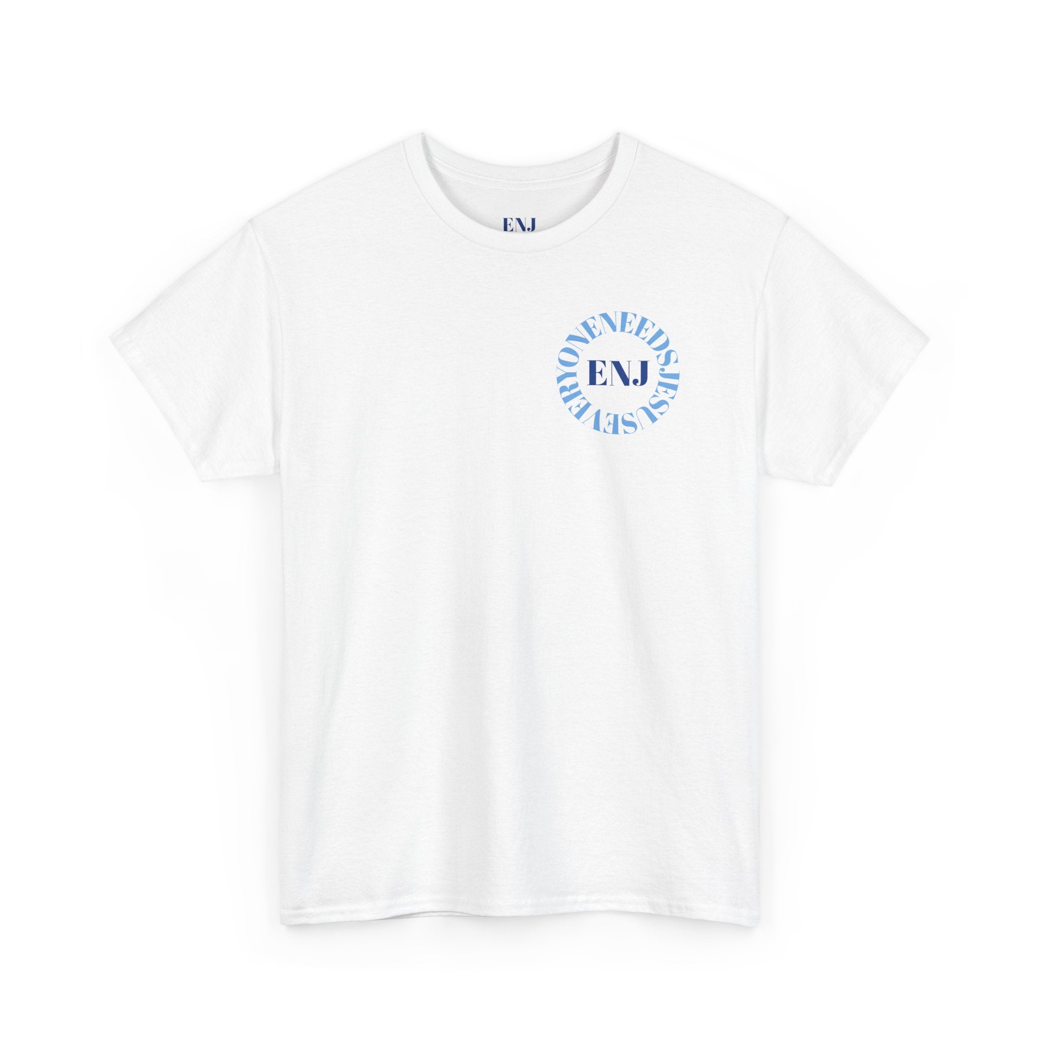 Unisex Cotton Tee, Faith-Inspired Shirt, Christian Apparel, Religious Gift, Everyone Needs Jesus Tee, Casual Everyday Wear