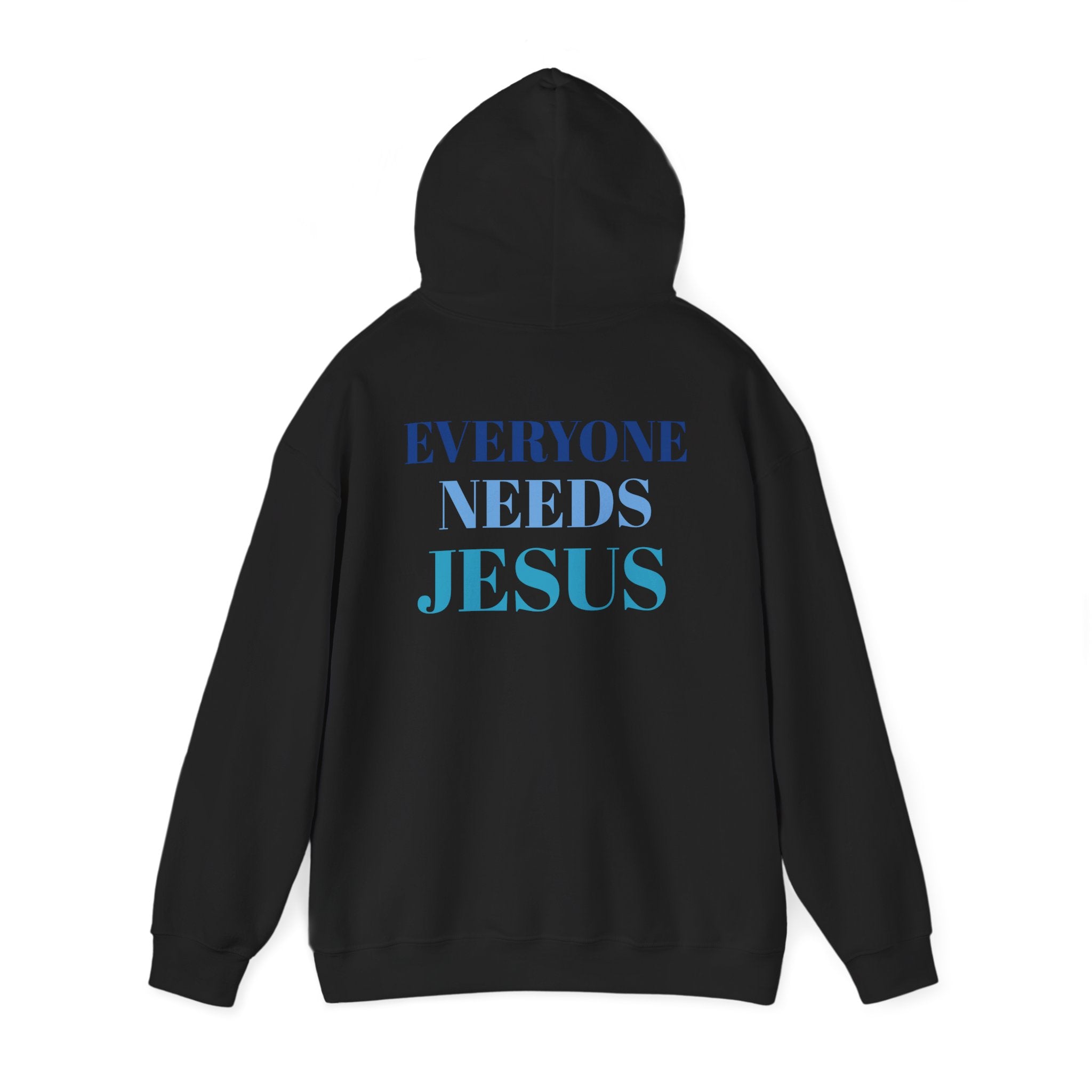 Everyone Needs Jesus Hoodie - Unisex Heavy Blend Sweatshirt, Faithwear, Christian Apparel, Inspirational Gift, Casual Comfort