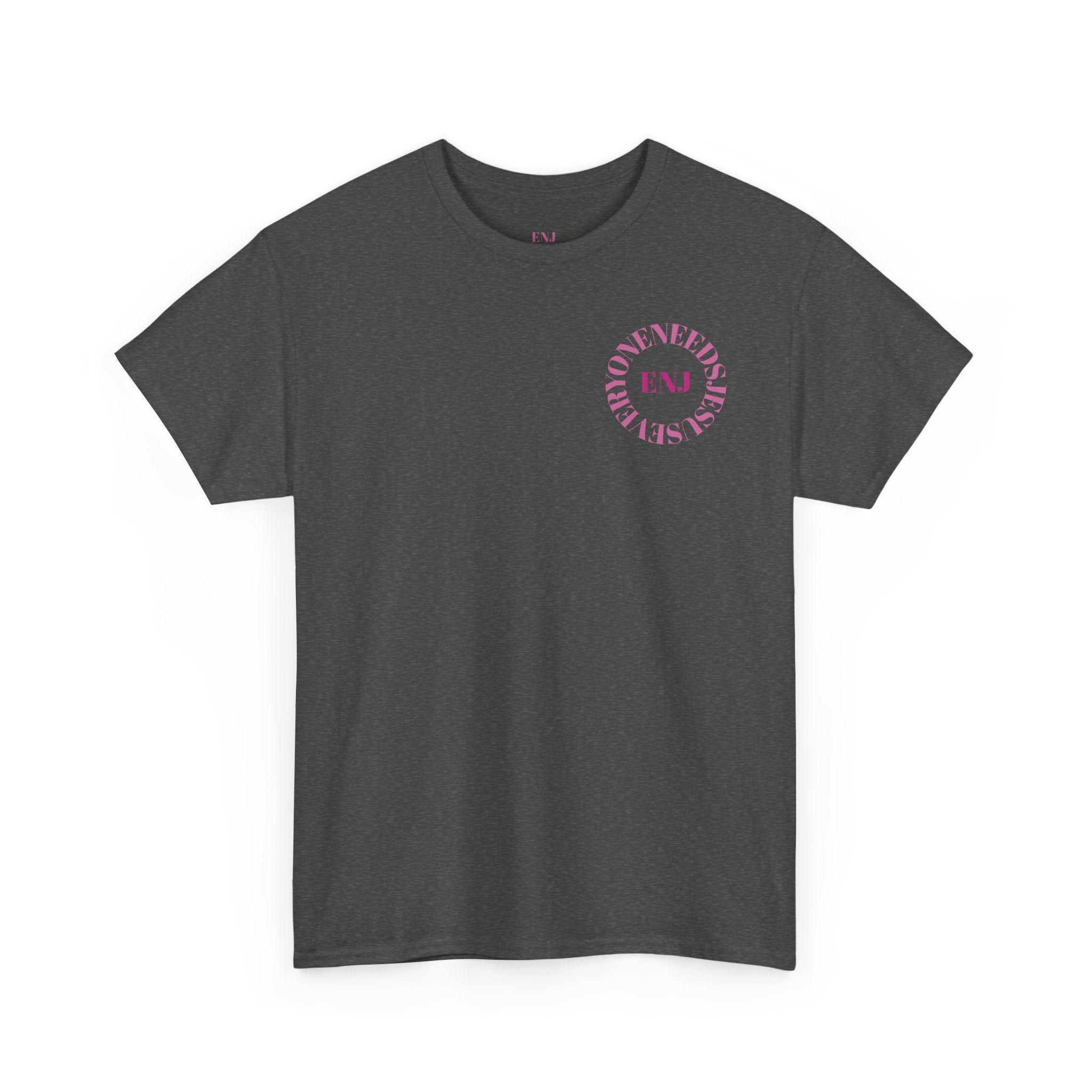 Unisex Heavy Cotton Tee, Everyone Needs Jesus Graphic Tee, Christian T-Shirt, Faith-Based Apparel, Casual Everyday Wear, Gift for Believers