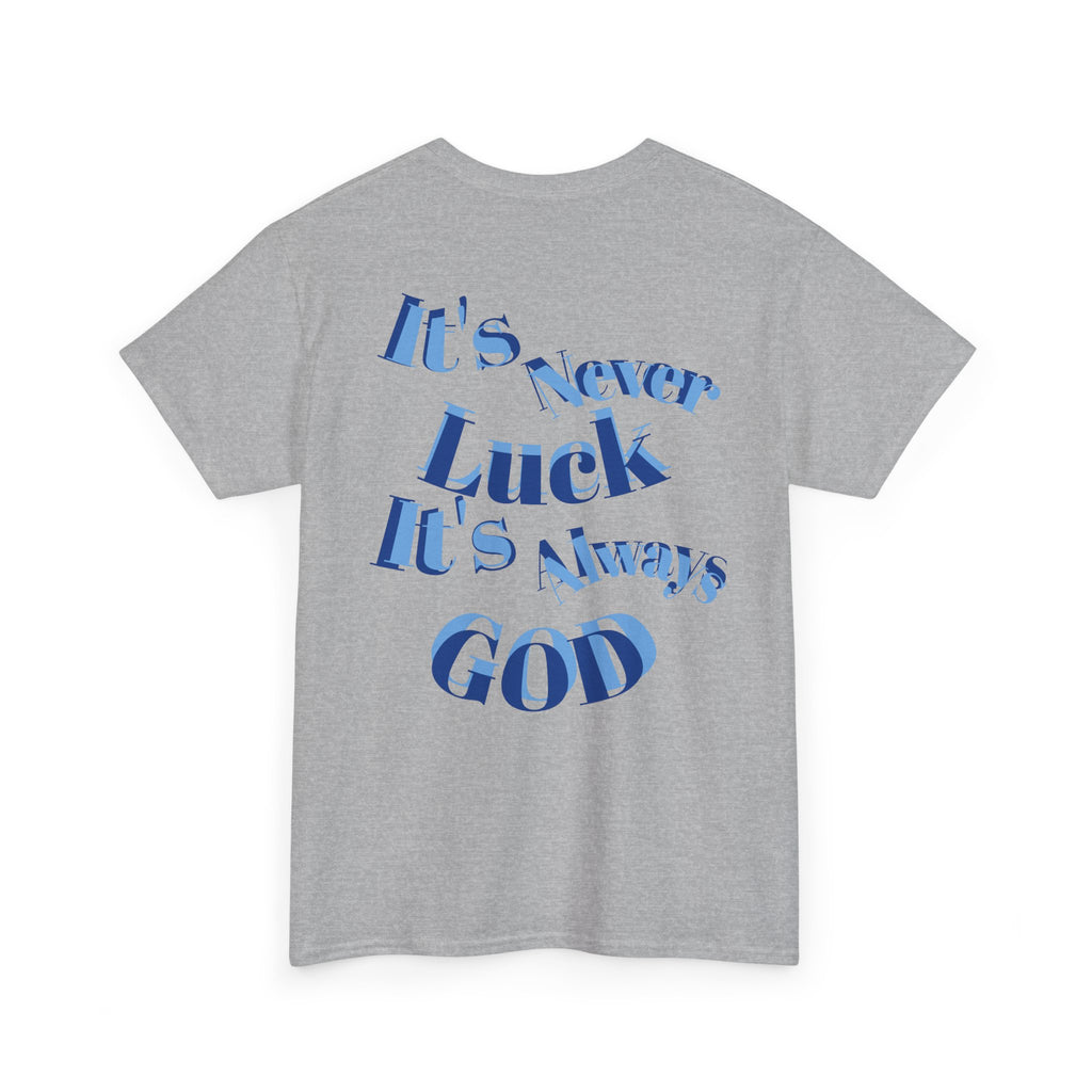 Faith-Inspired Unisex Heavy Cotton Tee | Casual Daily Wear, Gift for Believers, Inspirational Top, Great for Church, Everyday Comfort