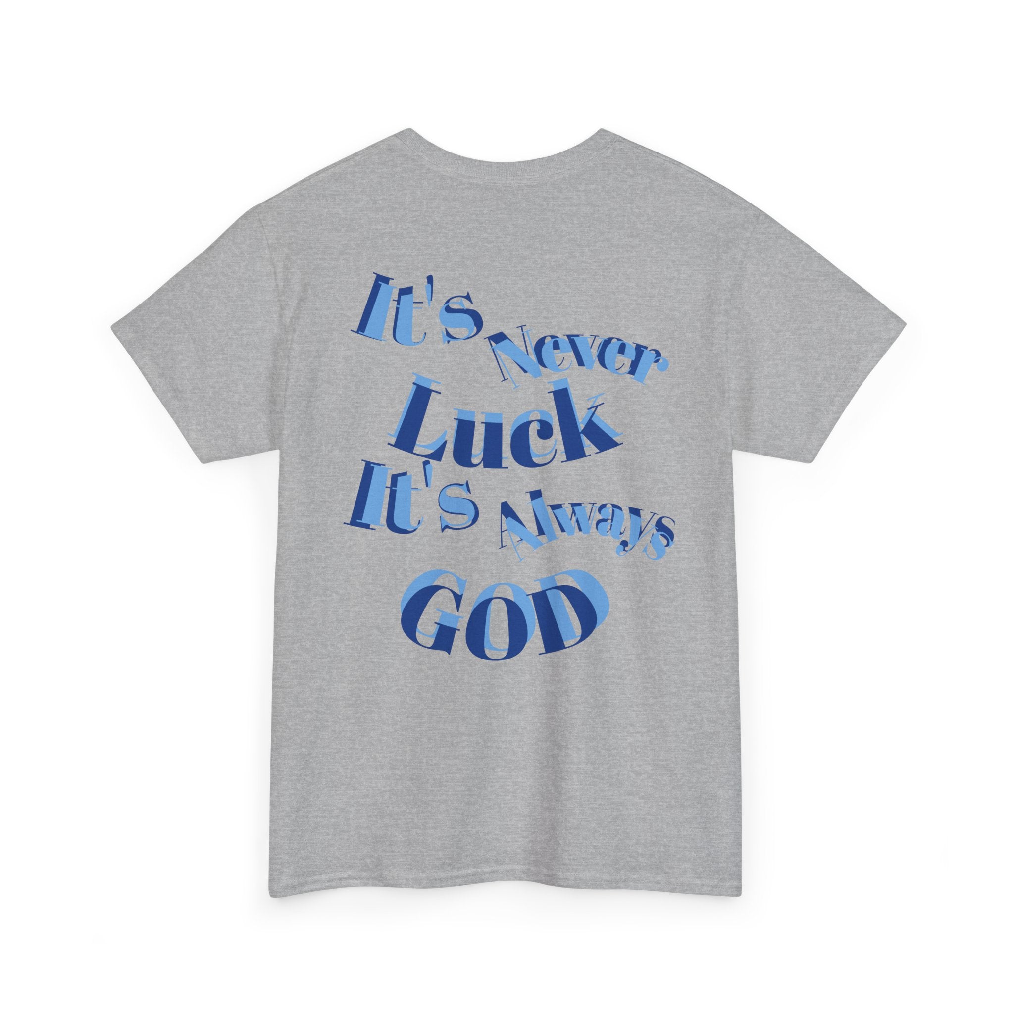 Faith-Inspired Unisex Heavy Cotton Tee | Casual Daily Wear, Gift for Believers, Inspirational Top, Great for Church, Everyday Comfort
