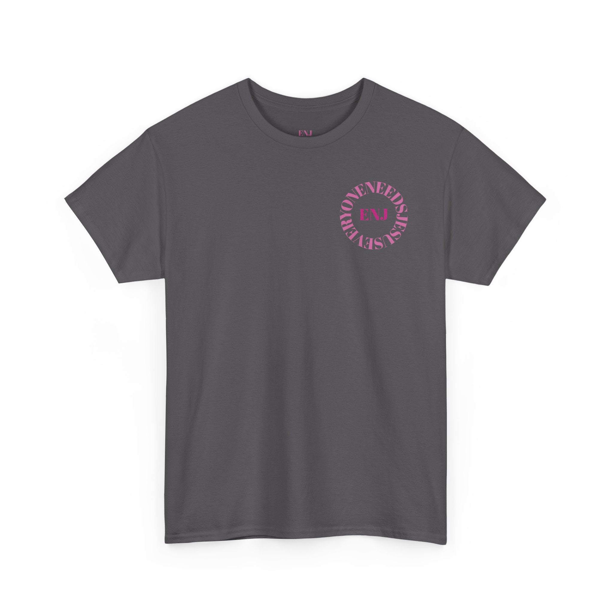 Unisex Heavy Cotton Tee, Everyone Needs Jesus Graphic Tee, Christian T-Shirt, Faith-Based Apparel, Casual Everyday Wear, Gift for Believers