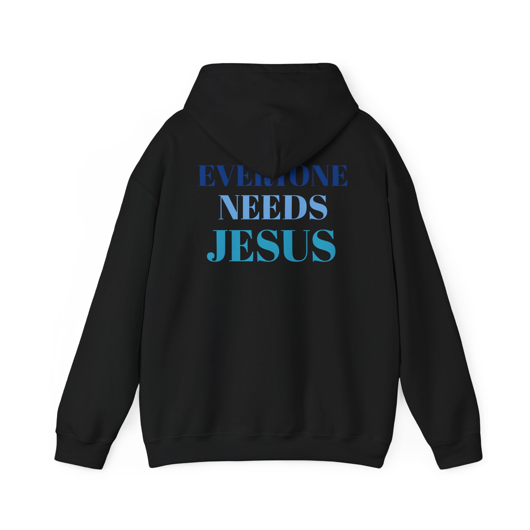 Everyone Needs Jesus Hoodie - Unisex Heavy Blend Sweatshirt, Faithwear, Christian Apparel, Inspirational Gift, Casual Comfort