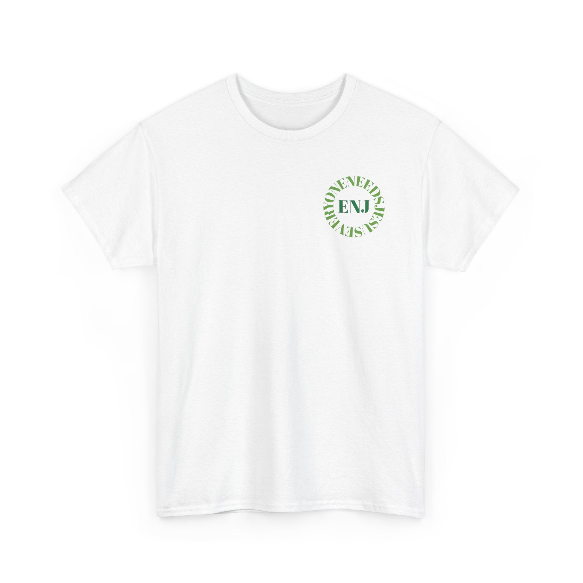 Every One Needs Jesus Cotton Tee - Casual Faith Shirt, Unisex Graphic Tee, Religious Gift, Everyday Wear, Church Attire