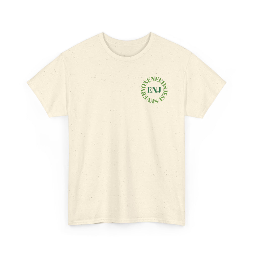 Every One Needs Jesus Cotton Tee - Casual Faith Shirt, Unisex Graphic Tee, Religious Gift, Everyday Wear, Church Attire