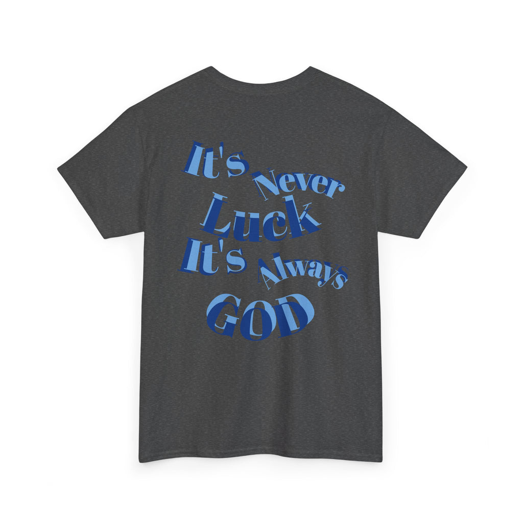 Faith-Inspired Unisex Heavy Cotton Tee | Casual Daily Wear, Gift for Believers, Inspirational Top, Great for Church, Everyday Comfort