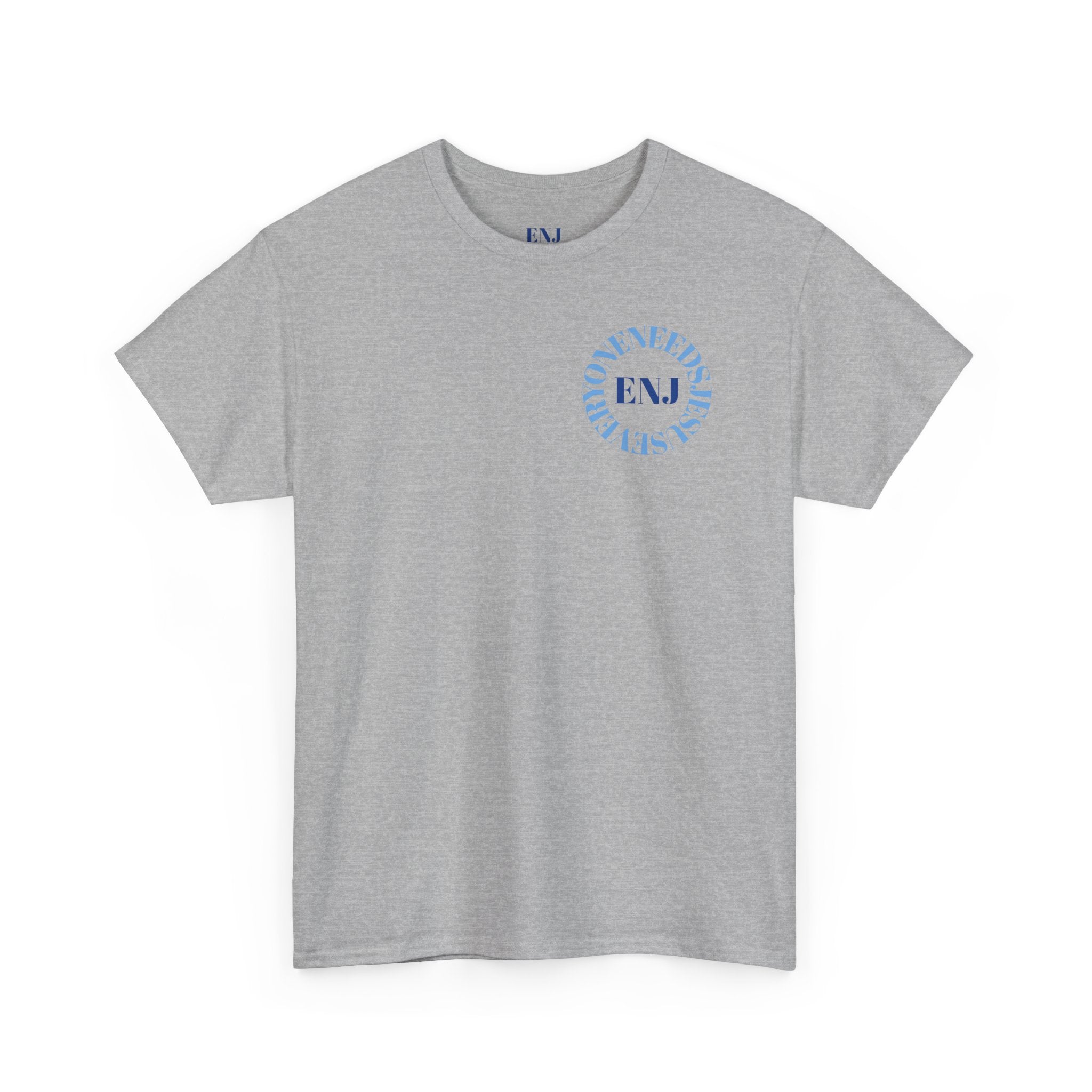 Unisex Cotton Tee, Faith-Inspired Shirt, Christian Apparel, Religious Gift, Everyone Needs Jesus Tee, Casual Everyday Wear