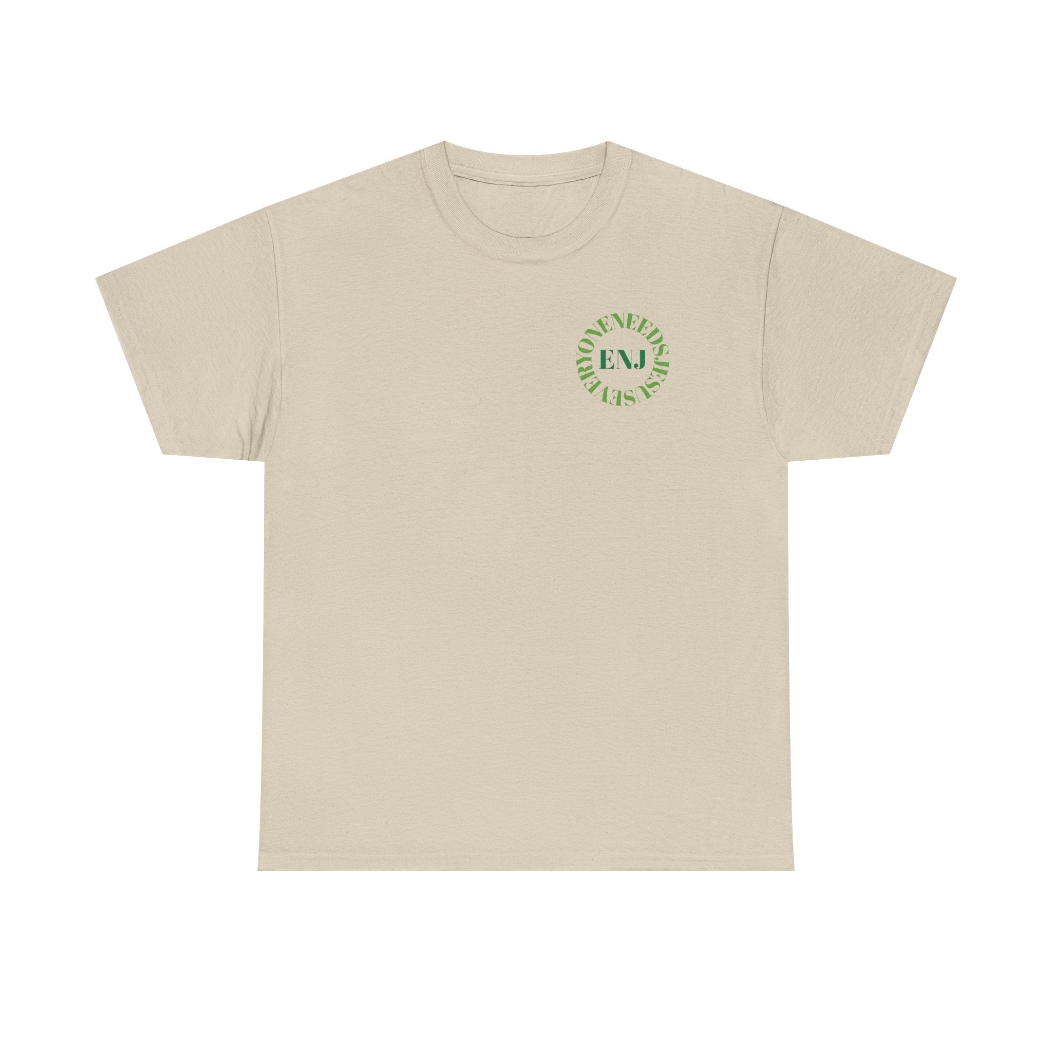 Every One Needs Jesus Cotton Tee - Casual Faith Shirt, Unisex Graphic Tee, Religious Gift, Everyday Wear, Church Attire