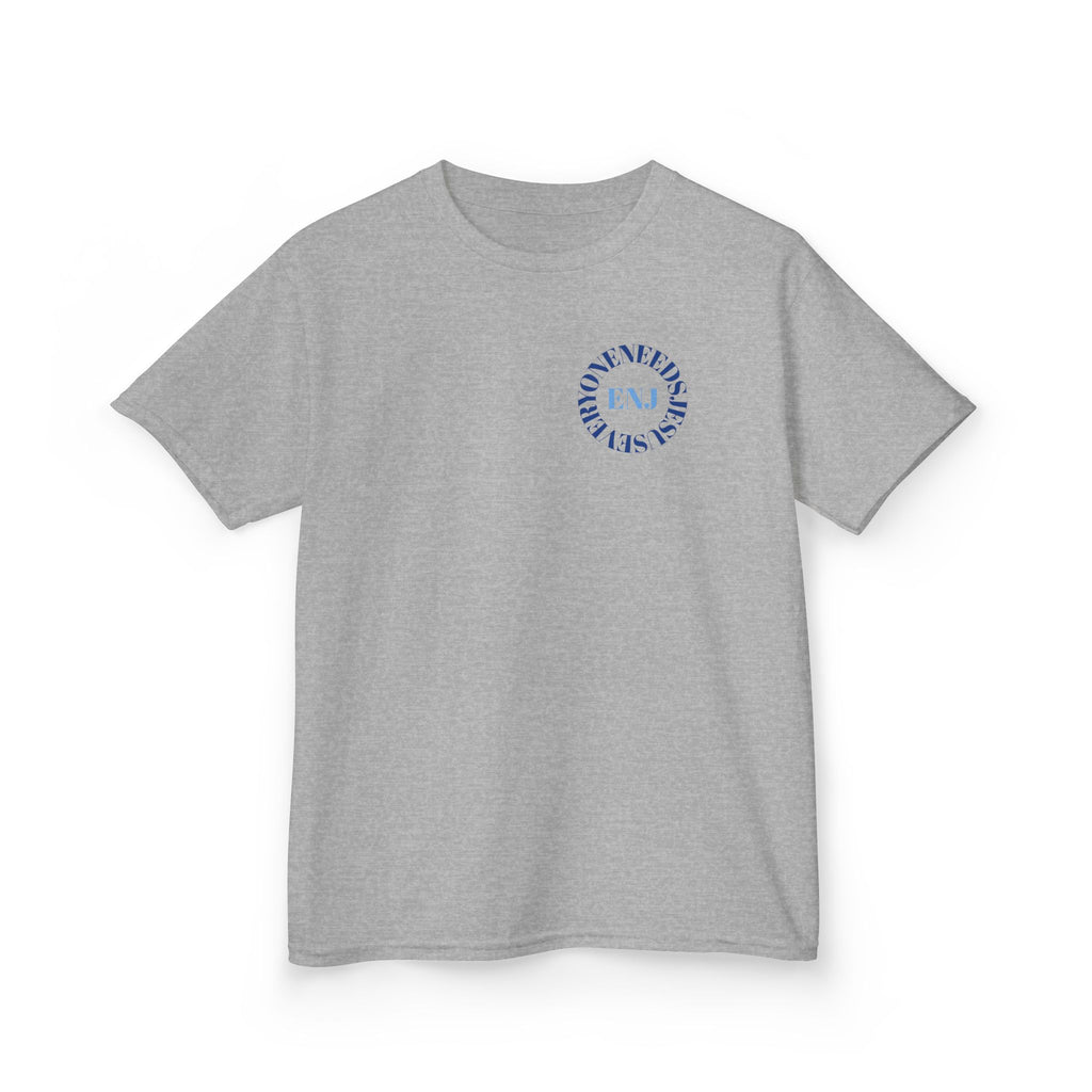 Kids Christian Tee - Everyone Needs Jesus, Youth Shirt, Gift for Kids, Inspirational Apparel, Church Event, Bible Verse Clothing