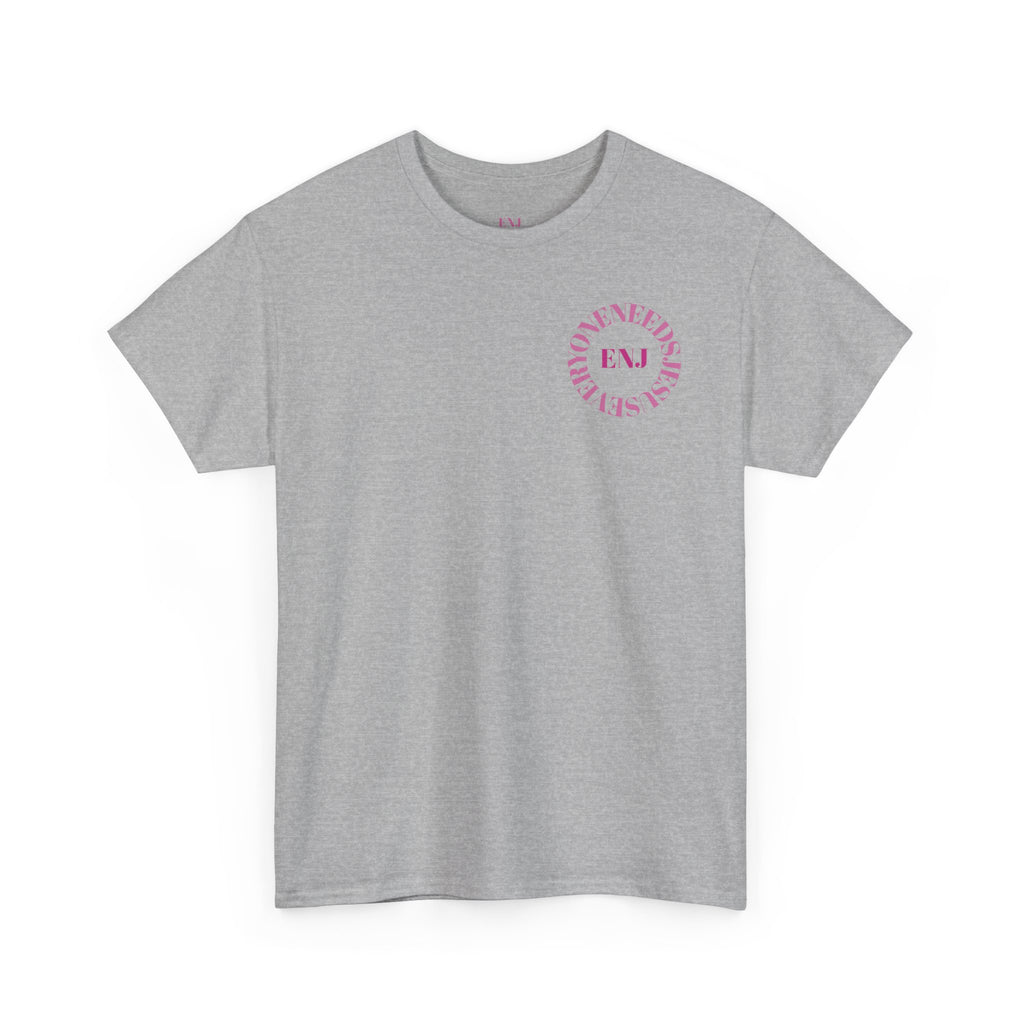 Unisex Heavy Cotton Tee, Everyone Needs Jesus Graphic Tee, Christian T-Shirt, Faith-Based Apparel, Casual Everyday Wear, Gift for Believers