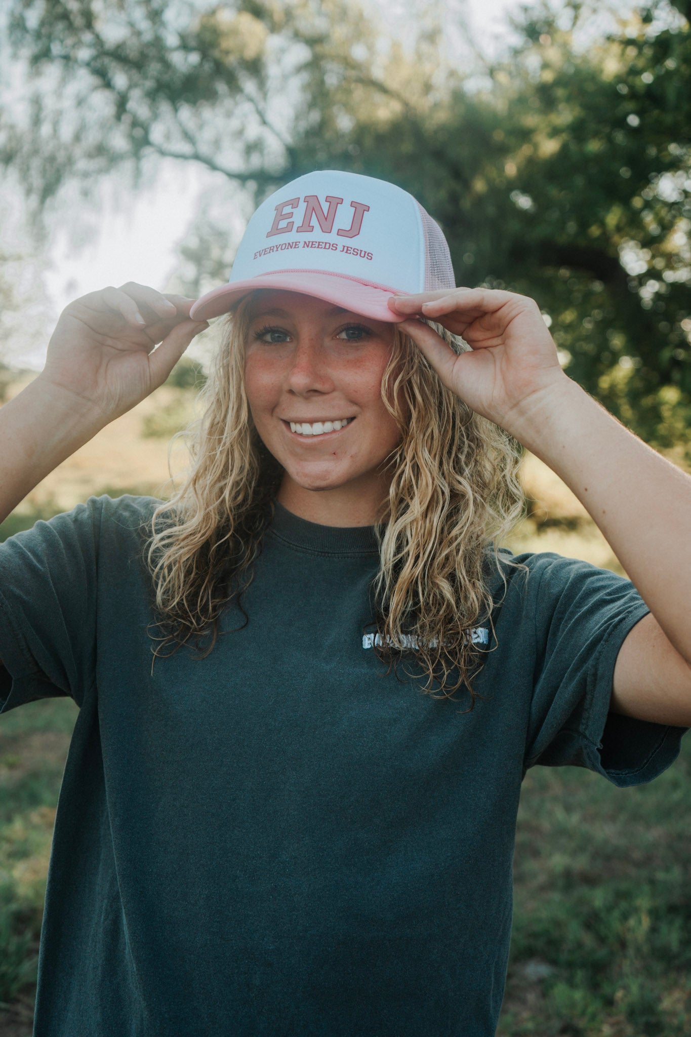 Pink ENJ Trucker Hat!
