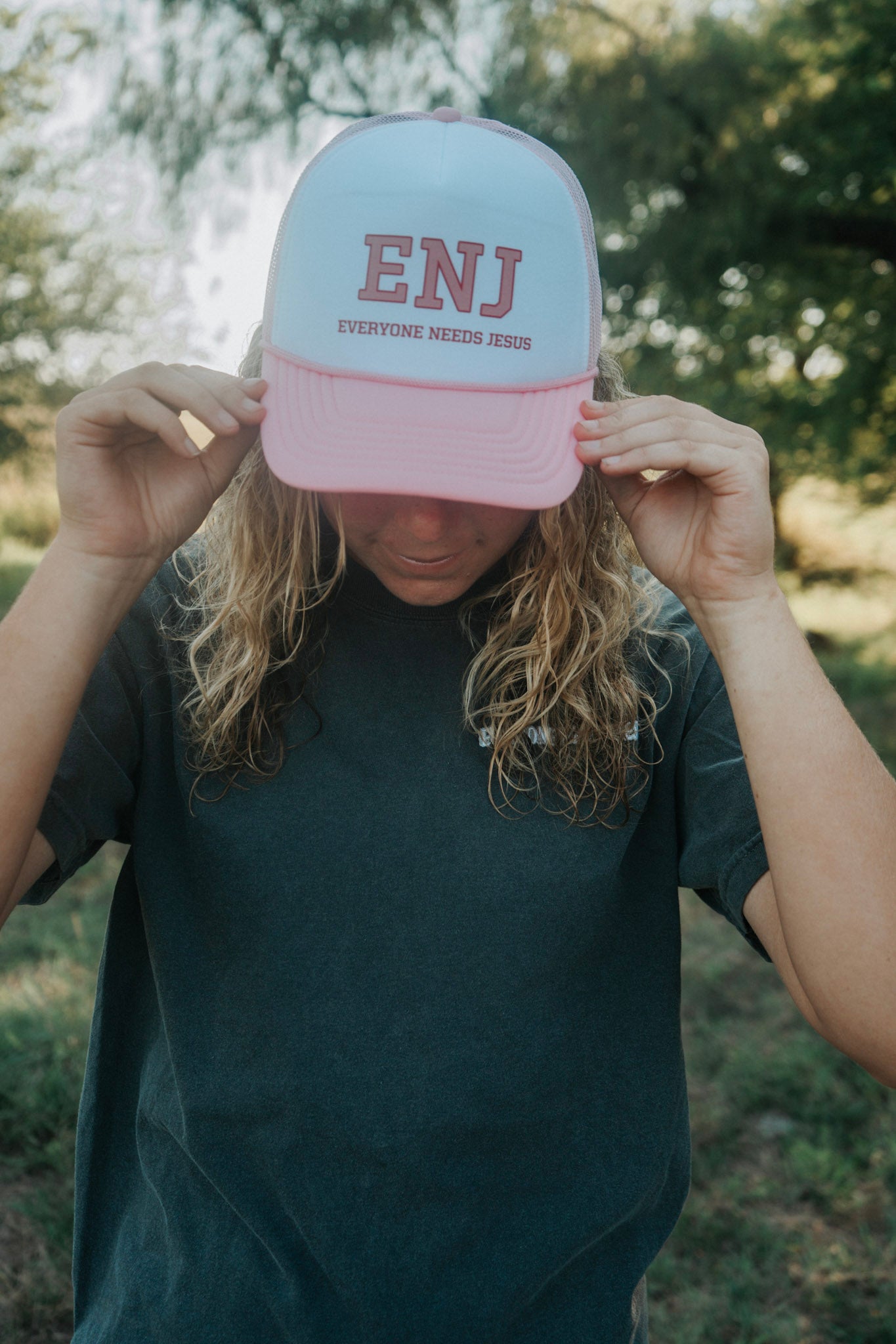 Pink ENJ Trucker Hat!